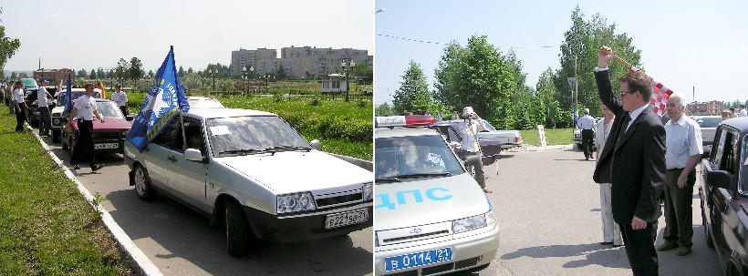 16:34 Стартовал автопробег в честь празднования "Последнего звонка"